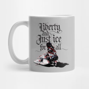 Just Ice For All - USA patriotic hockey Mug